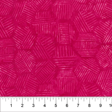 Hexies Batik - PINK PUNCH