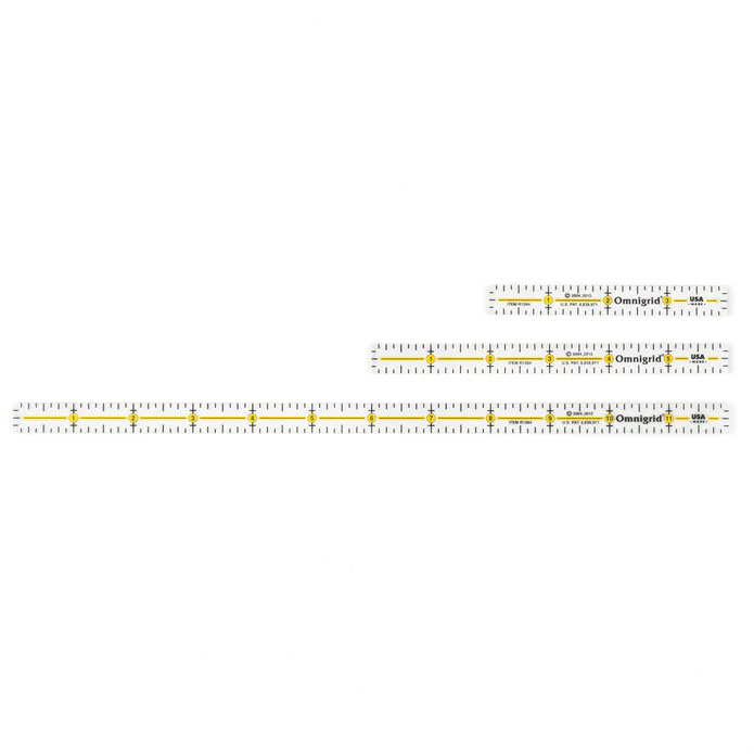 Omnigrid Marking Ruler Trio