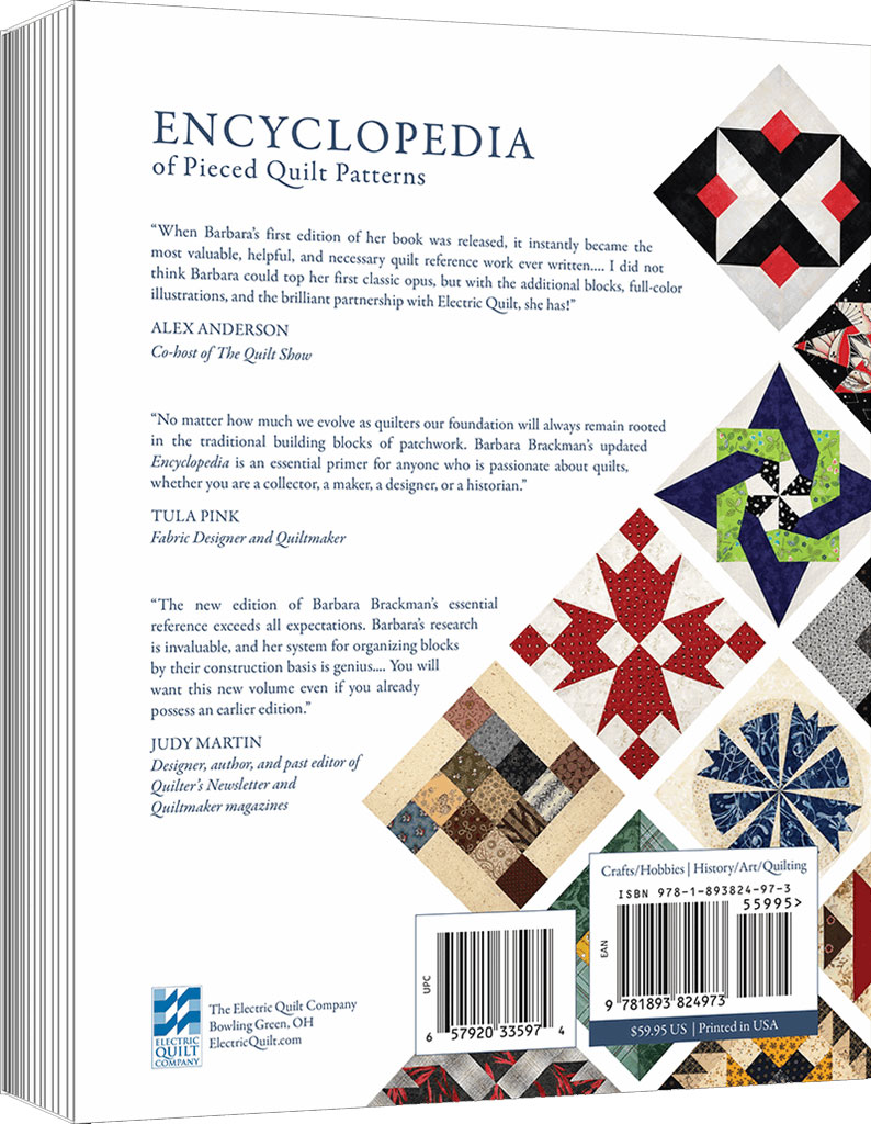 Encyclopedia of Pieced Quilt Patterns - 3rd Edition