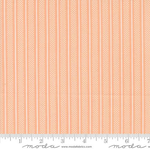 Flower Girl - Hatched Stripes - PEACHY