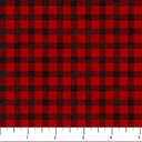 Beary Merry Christmas - Buffalo Check - RED BLACK