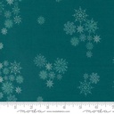 Cozy Wonderland - Snowflake Fall - TEAL