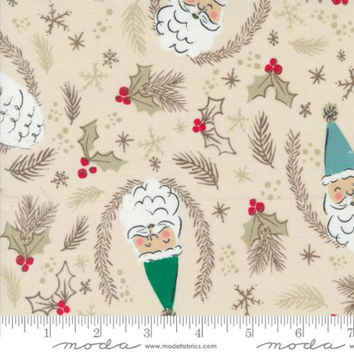 Cozy Wonderland - Snowflake Fall - TEAL (copy)