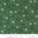 Woodland Winter - Snowflake Toss - PINE GREEN