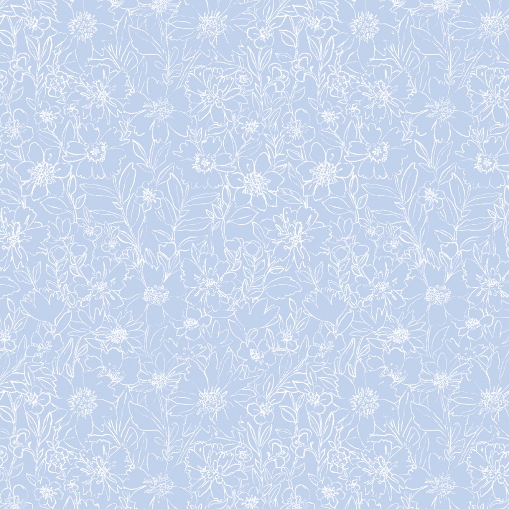 Flower House - Powder Keg - LIGHT BLUE