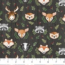 Woodland Adventures - Animal Heads - DARK GRAY