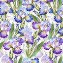 Decoupage - Iris - PURPLE