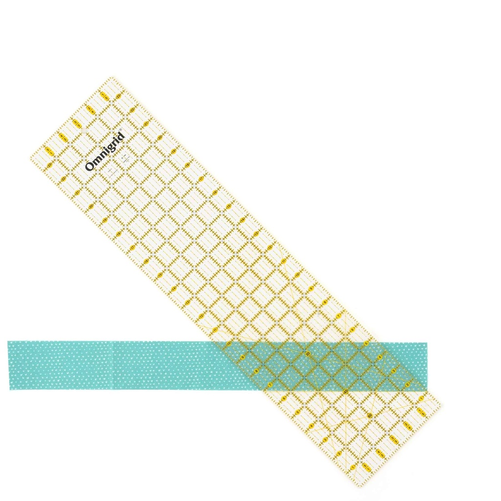 Omnigrid Rectangle Ruler - 6" x 24"