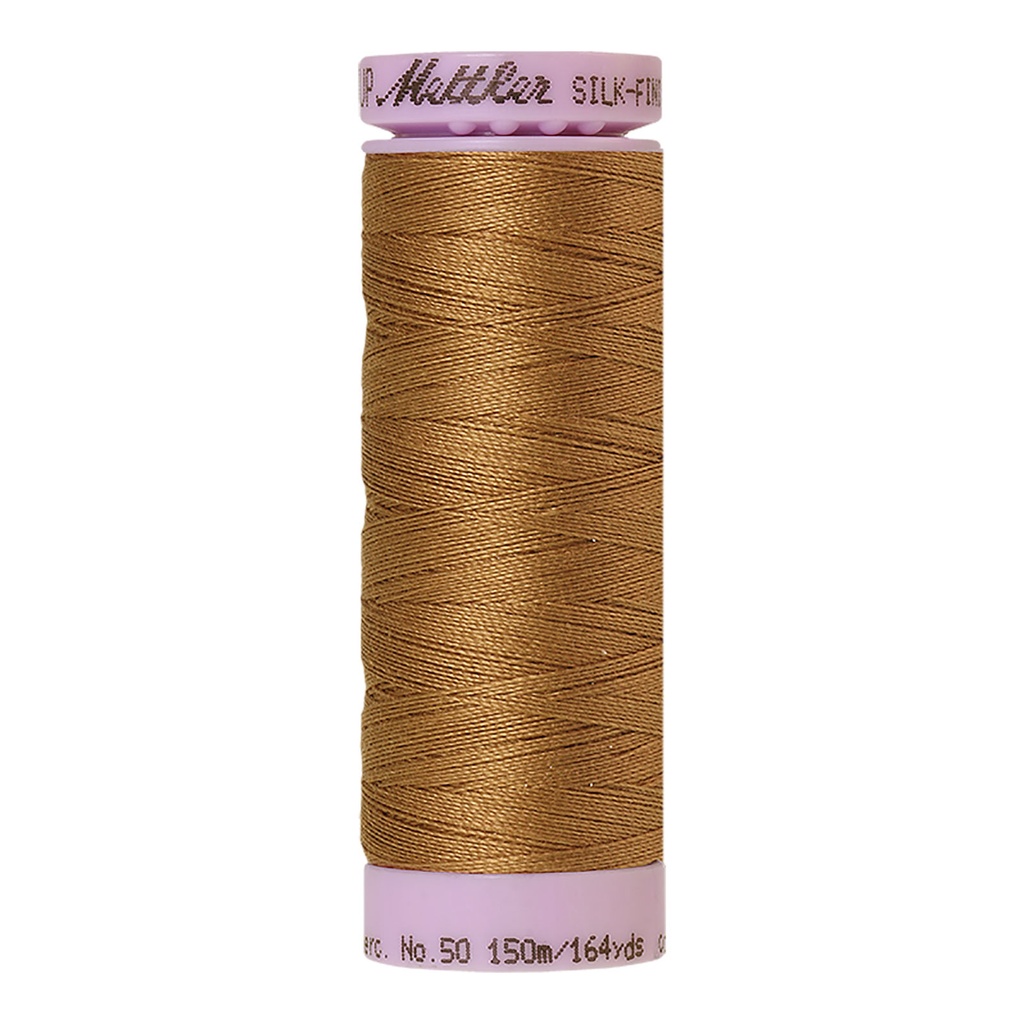 Silk Finish 50wt - 150M - DARK TAN - #0287