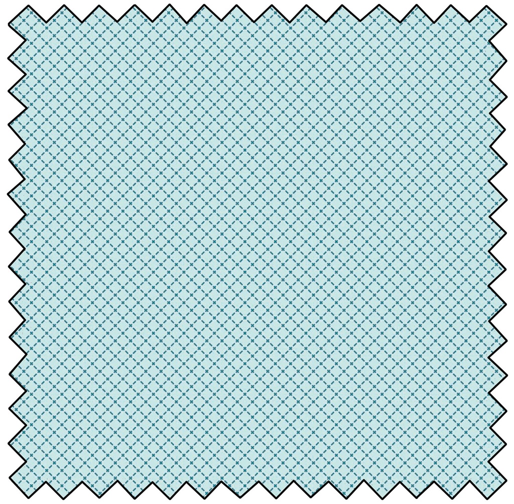 Night Owl Flannel Dots Quilty - AQUA