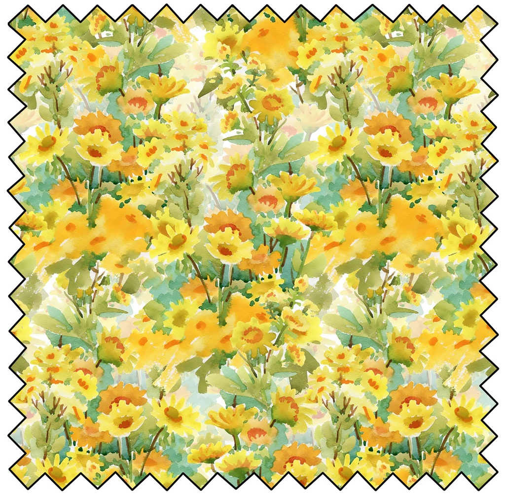 Decoupage - Sunflowers - YELLOW