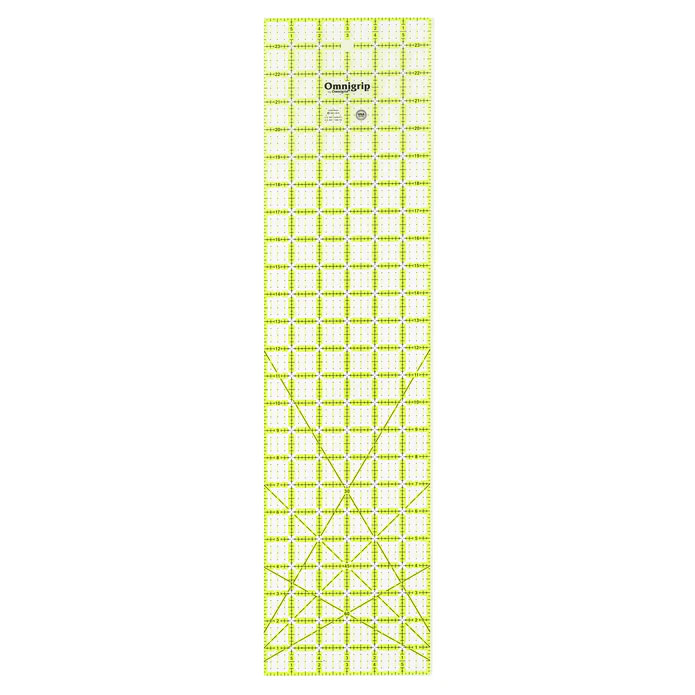 Omnigrip NEON Rectangle Ruler - 6" x 24"