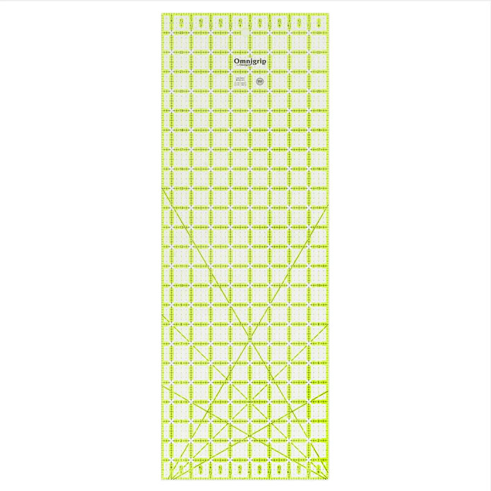 Omnigrip NEON Rectangle Ruler - 8.5" x 24"