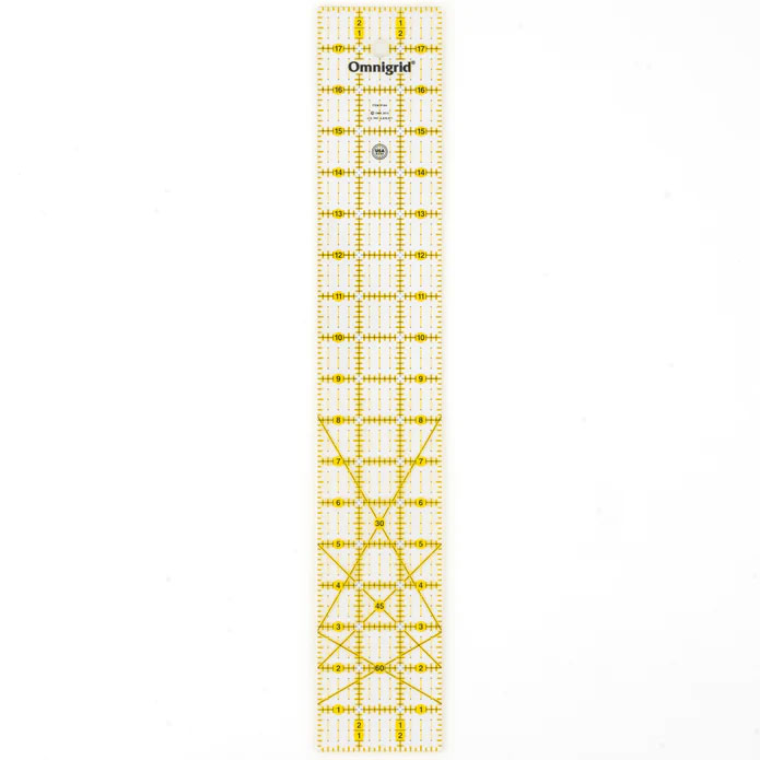 Omnigrid Rectangle Ruler - 3" x 18"