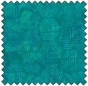 Hexies Batik - TURQUOISE