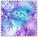 Bloom Bright - Meandering Flower - BLUE VIOLET