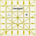 Omnigrid Square Ruler - 6" with Angle