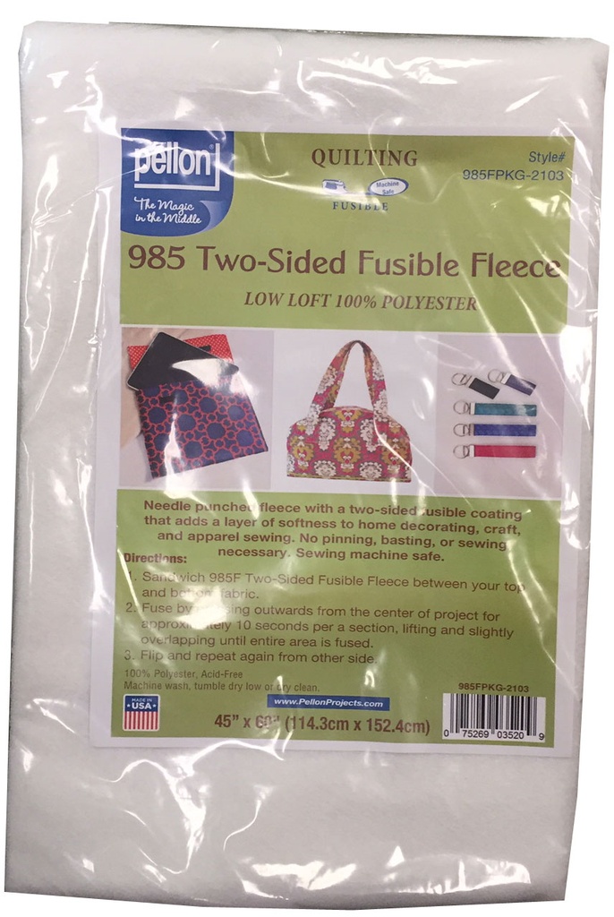 985F Sandwich Fuse (Fusible Fleece) - 45" x 60"