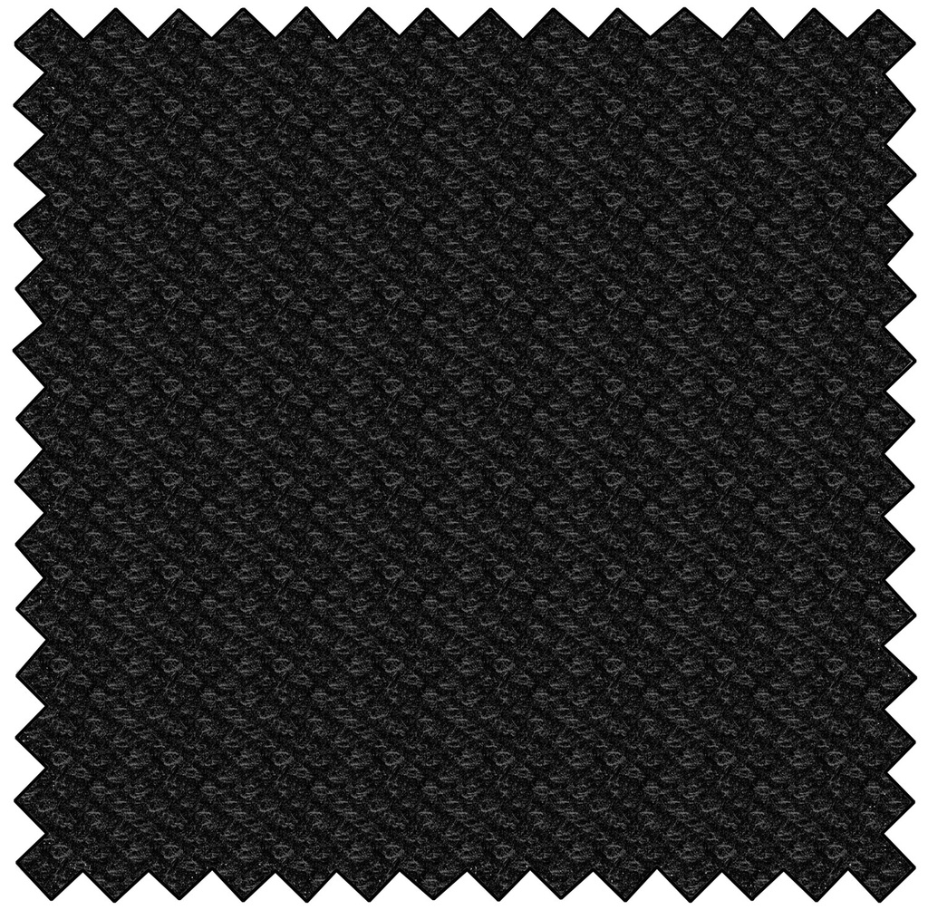 Woolies Flannel Poodle Boucle - BLACK