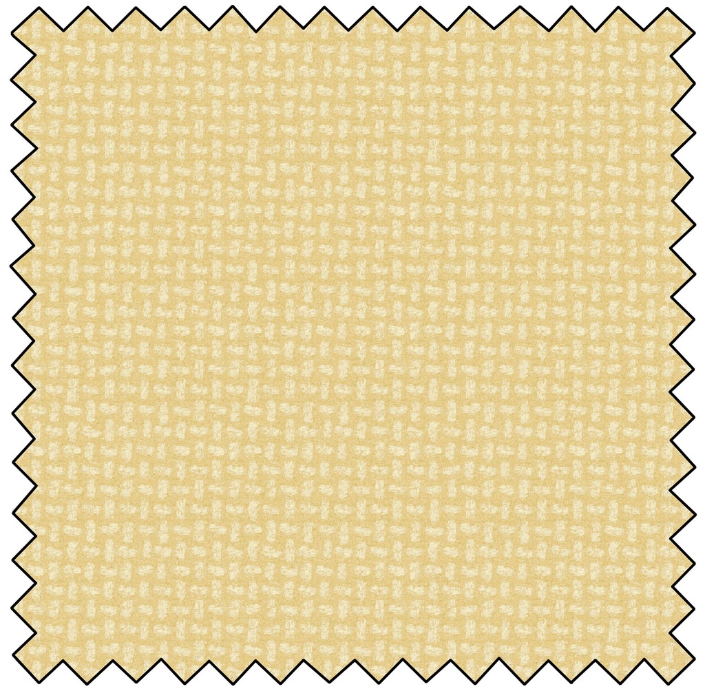 Woolies Flannel Basket Weave - YELLOW