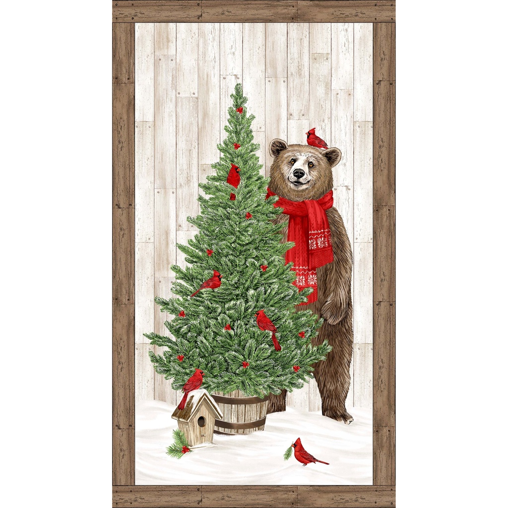 Beary Merry Christmas Panel