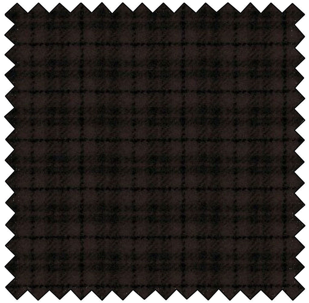 Woolies Flannel Plaid - ESPRESSO