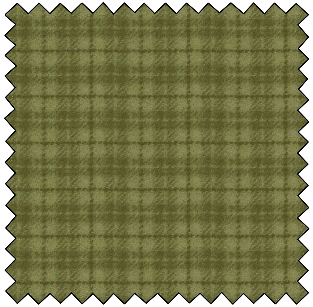 Woolies Flannel Plaid - GREEN