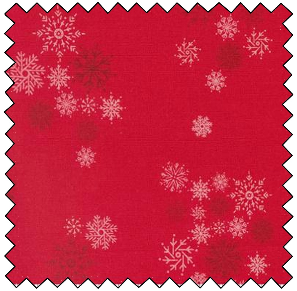 Cozy Wonderland - Snowflake Fall - BERRY