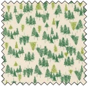 Cozy Wonderland -  Tree Farm Landscape - LIGHT GREEN