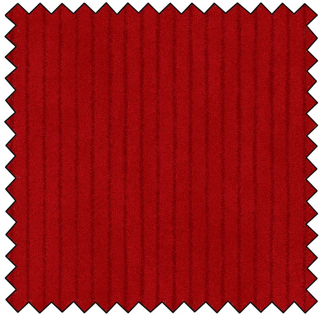 Woolies Flannel Striped - RED