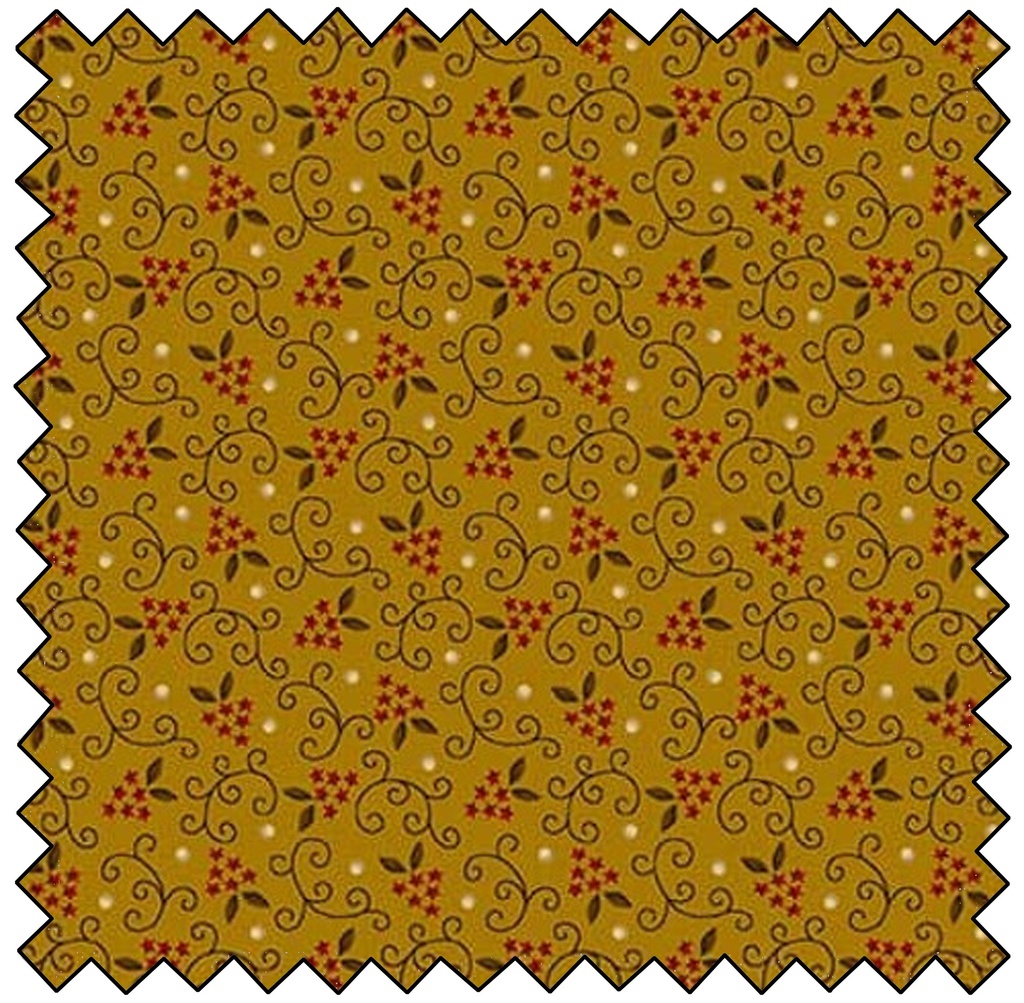 Autumn Farmhouse - Starry Vine - GOLD