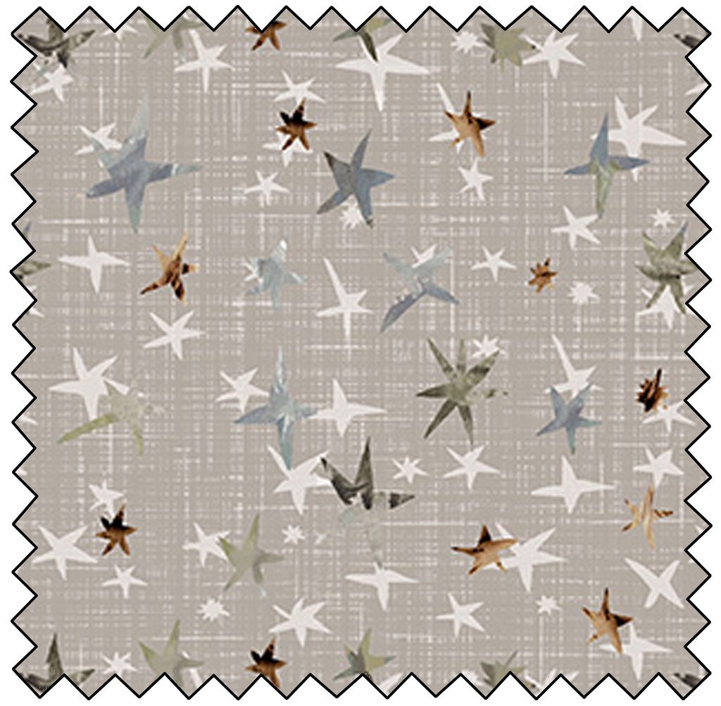 Winter Dreams - Stars - TAUPE