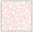 Little Chicks Flannel Lambies & Moon - PINK