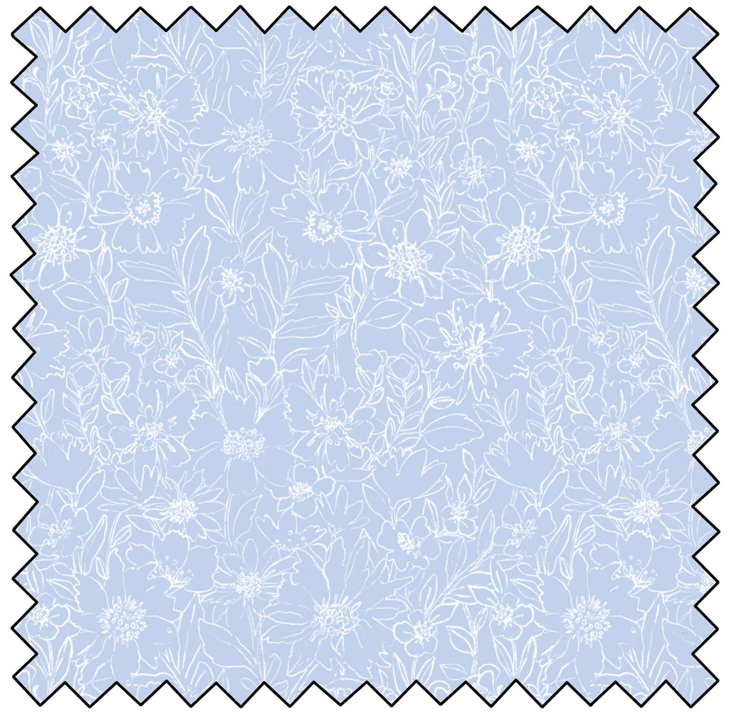 Flower House - Powder Keg - LIGHT BLUE