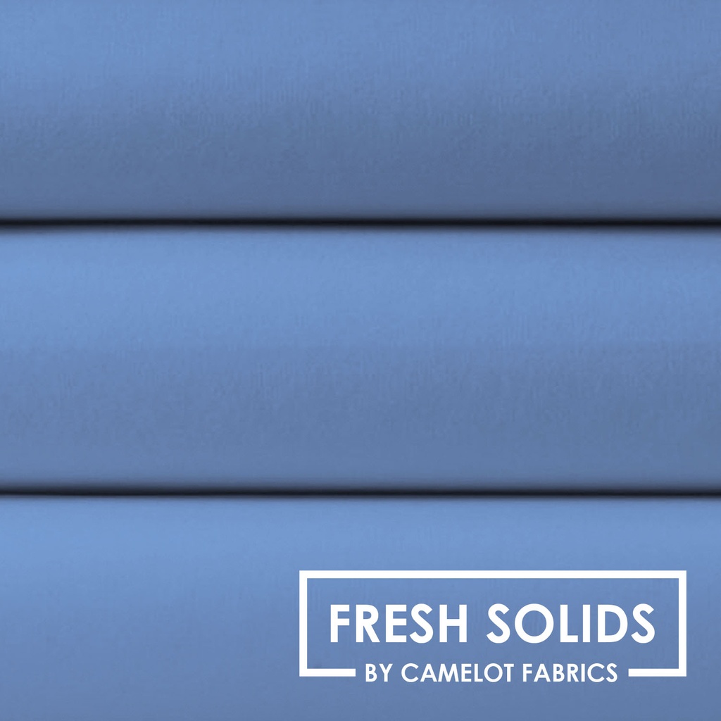 Fresh Solids - CAMBRAY BLUE