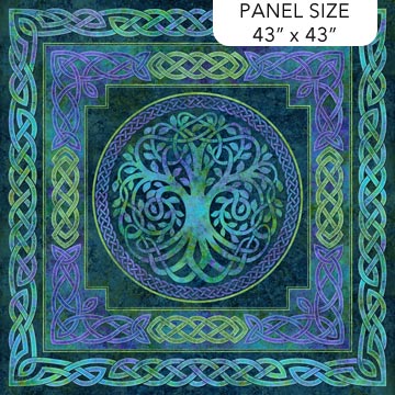 Celtic Roots - Panel - NAVY