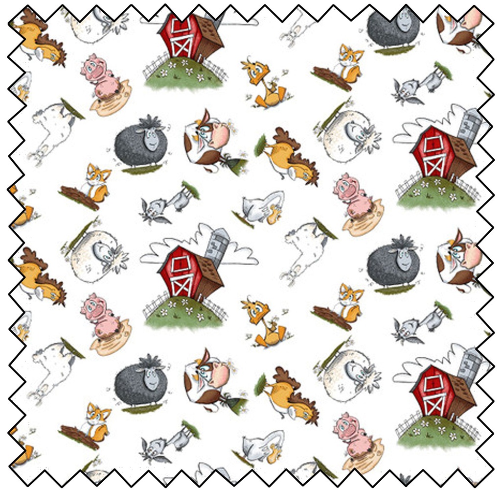 Farmyard Tails Characters Overall - WHITE