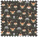 Woodland Adventures - Animal Heads - DARK GRAY