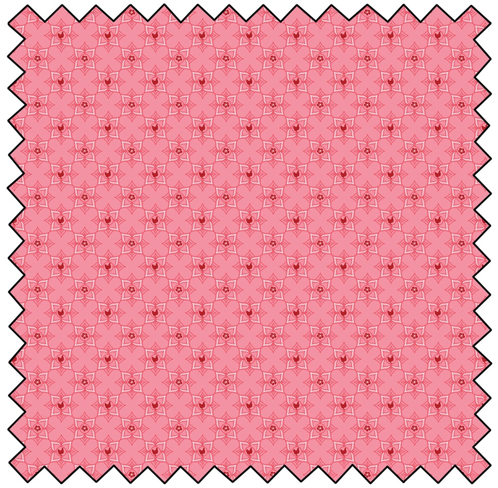 BarnYard Bandana - Kisses - HOT PINK