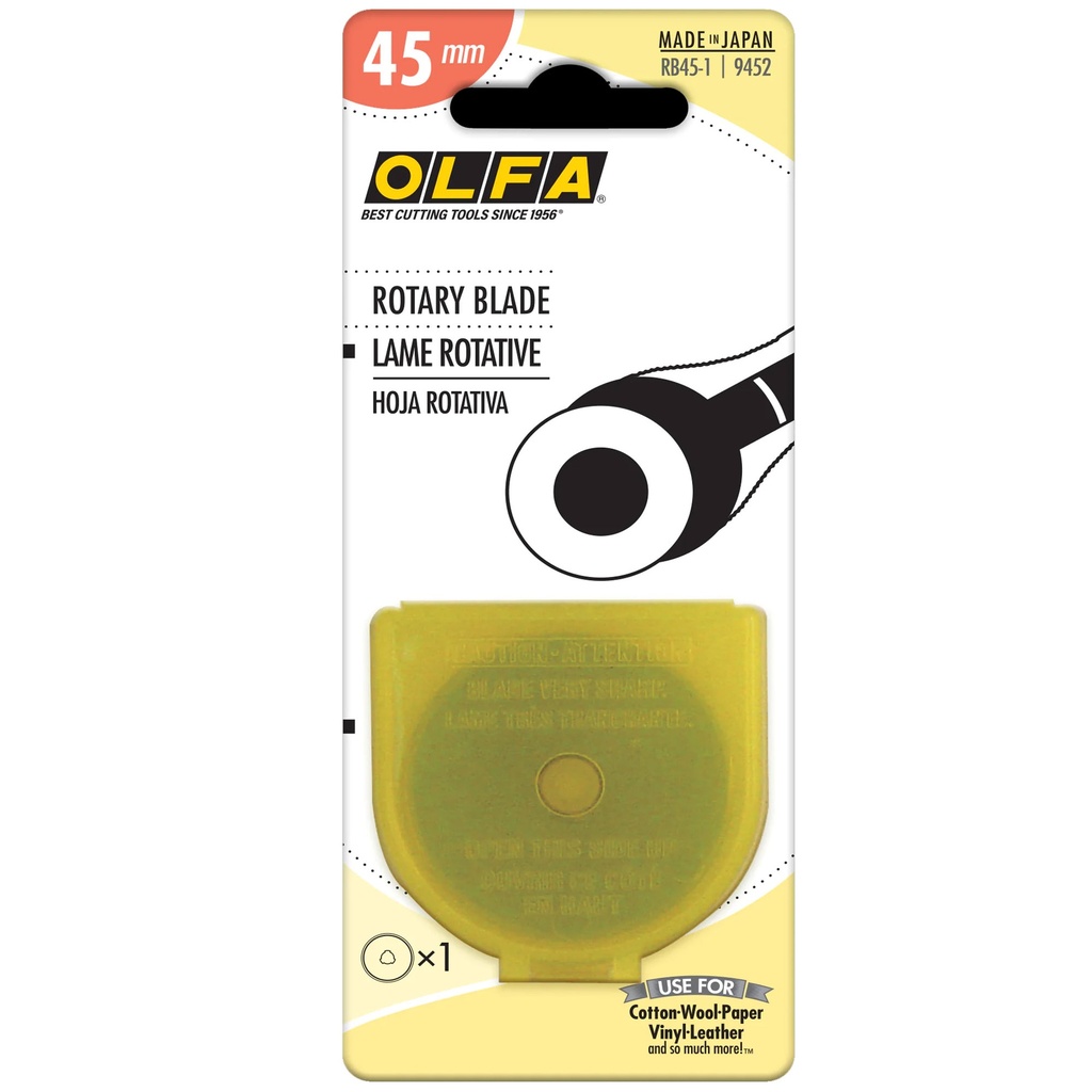 OLFA Rotary Blade - 45 MM - 1 PACK