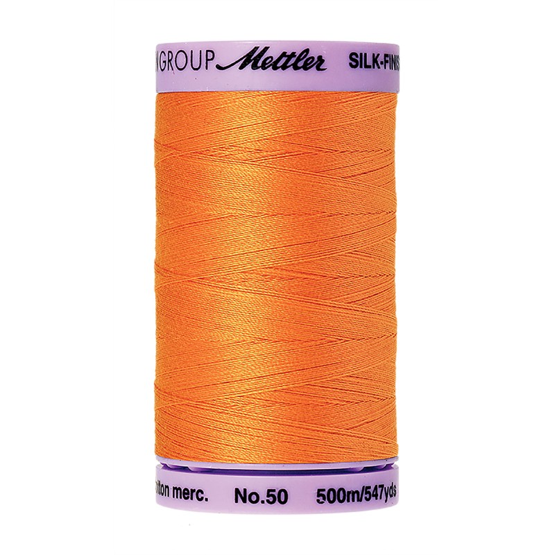 Silk Finish 50wt - 500M - PUMPKIN - #0122