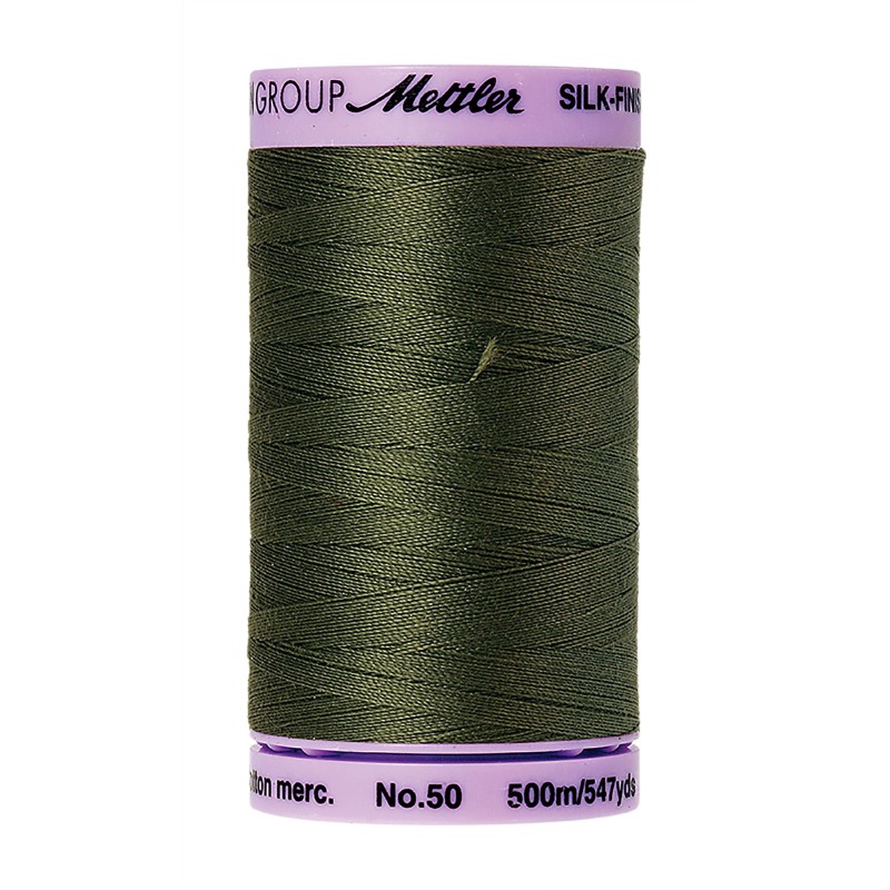 Silk Finish 50wt - 500M - BURNT OLIVE - #0731