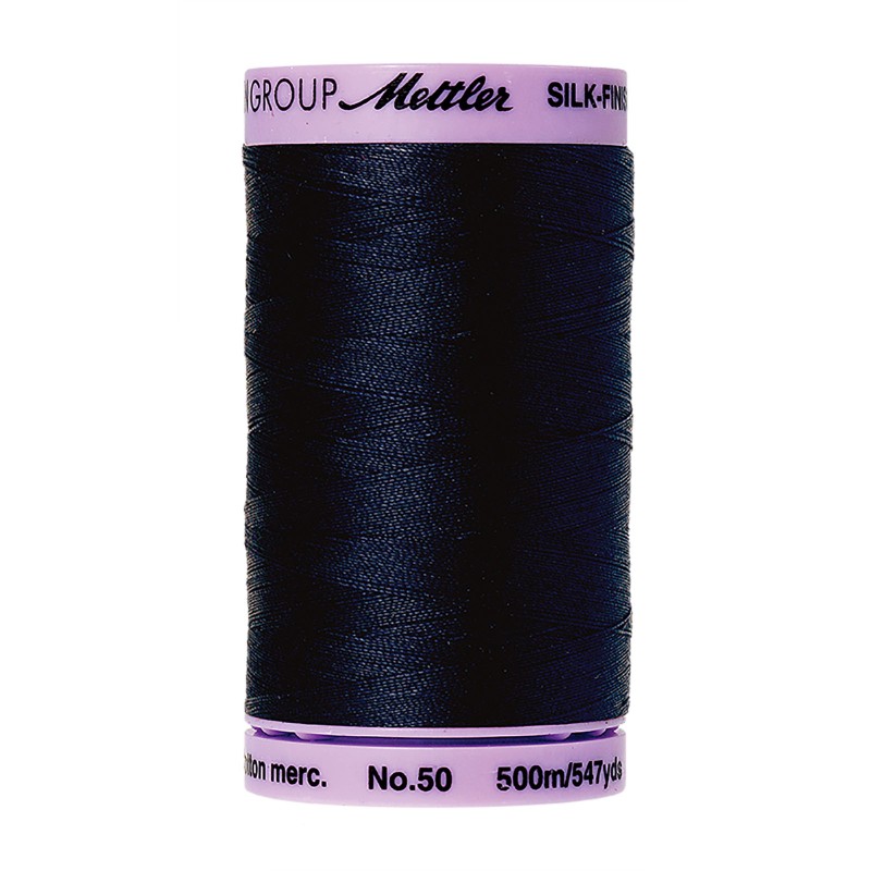 Silk Finish 50wt - 500M - DARK BLUE - #0827