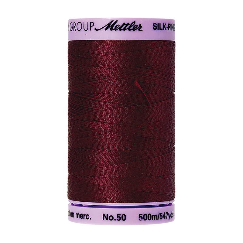 Silk Finish 50wt - 500M - CRANBERRY - #0918