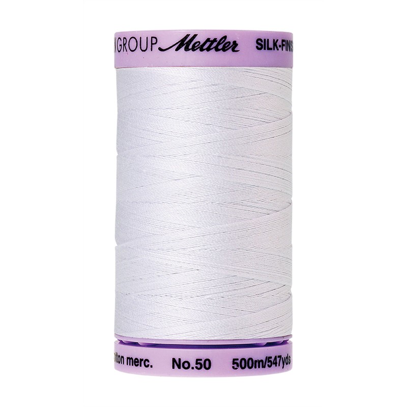 Silk Finish 50wt - 500M - WHITE - #2000