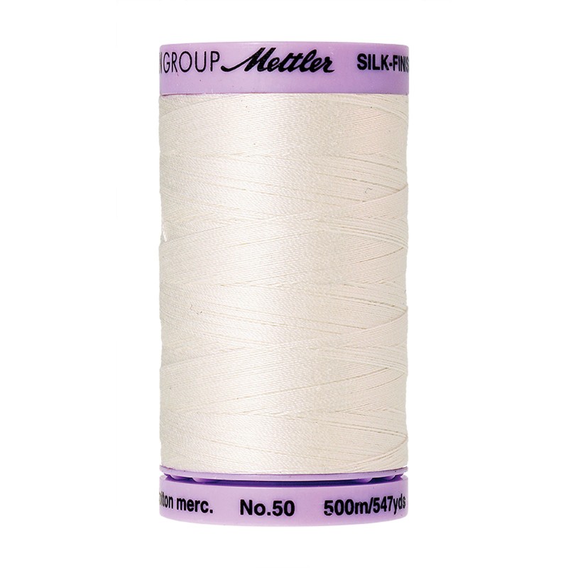 Silk Finish 50wt - 500M - WHITE - #3000