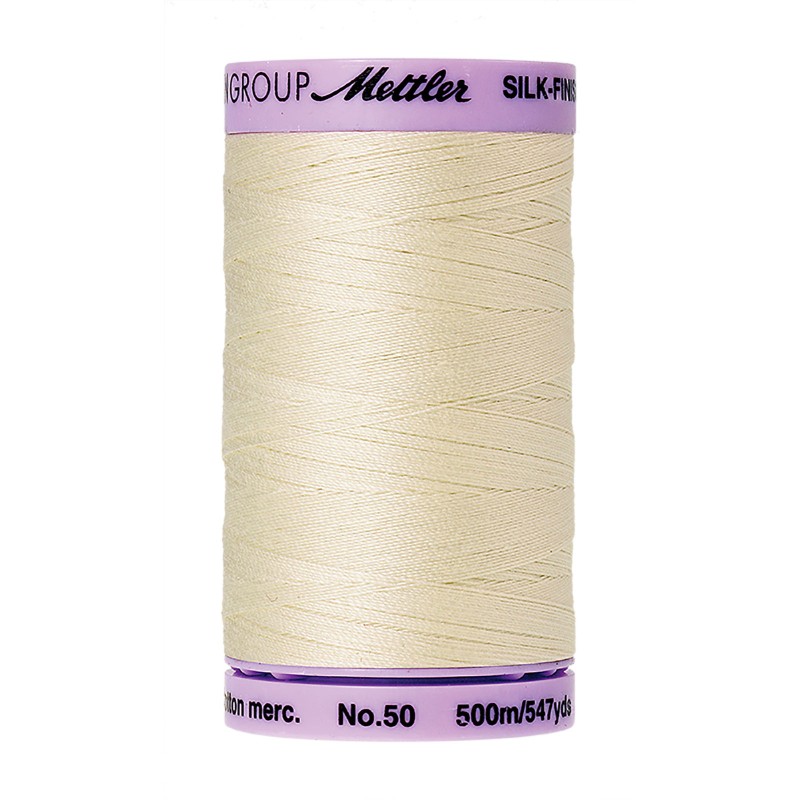 Silk Finish 50wt - 500M - ANTIQUE WHITE - #3612