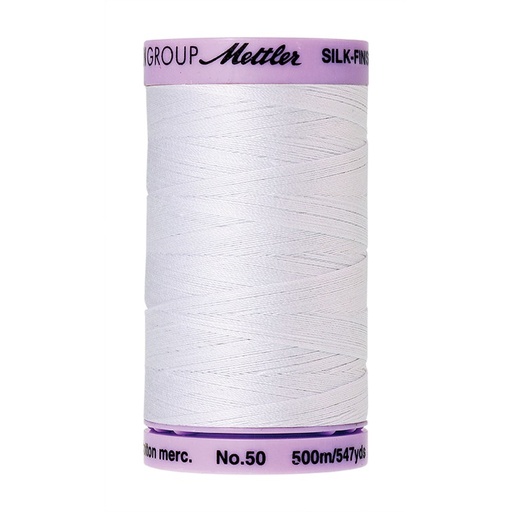 [MET9104-2000] Silk Finish 50wt - 500M - WHITE - #2000