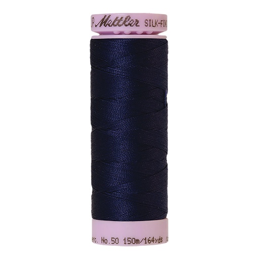 [MET9105-0016] Silk Finish 50wt - 150M - DARK INDIGO - #0016