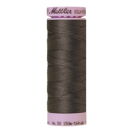 [MET9105-0416] Silk Finish 50wt - 150M - DARK CHARCOAL - #0416